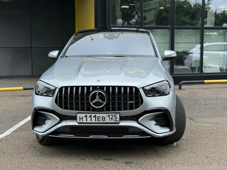 2023 Mercedes-Benz GLE Coupe 450 d II (C167) Рестайлинг, серебристый, 10500000 рублей, вид 2