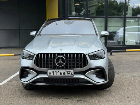 2023 Mercedes-Benz GLE Coupe 450 d II (C167) Рестайлинг, серебристый, 12000000 рублей, вид 2