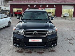 2014 Toyota Land Cruiser 200 Series Рестайлинг 1, чёрный, 3750000 рублей, вид 1