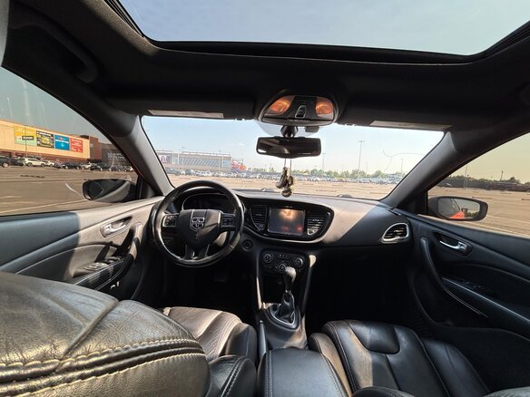 2013 Dodge Dart PF, оранжевый, 830000 рублей - вид 10