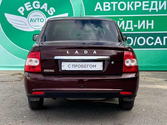 2012 Lada (ВАЗ) Priora I, пурпурный, 370000 рублей - вид 4