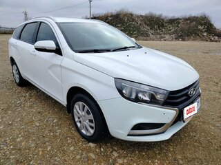 2021 Lada (ВАЗ) Vesta SW I, белый, 1050000 рублей, вид 2