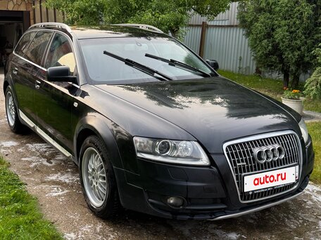 2008 Audi A6 allroad II (C6), чёрный, 1120000 рублей, вид 1