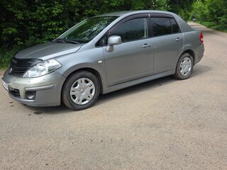 2012 Nissan Tiida I Рестайлинг, серый, 860000 рублей, вид 4