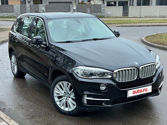 2014 BMW X5 40d III (F15), чёрный, 3100000 рублей - вид 2