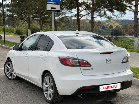 2009 Mazda 3 II (BL), белый, 729000 рублей - вид 4