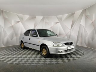 2007 Hyundai Accent ТагАЗ II, серебристый, 345000 рублей, вид 3