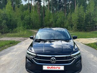 2022 Volkswagen Polo VI, чёрный, 1600000 рублей, вид 3