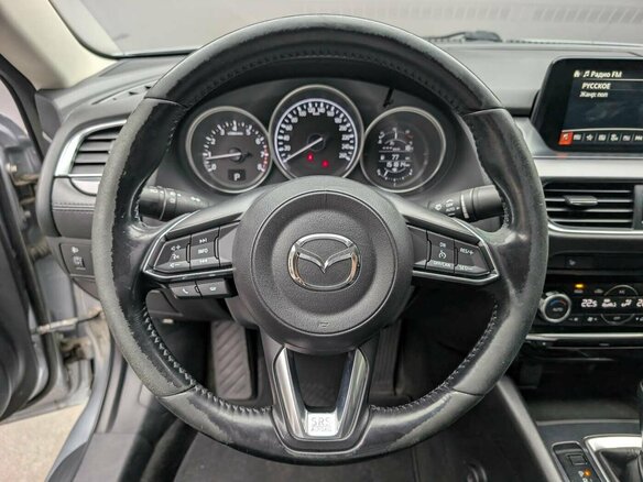 2016 Mazda 6 III (GJ) Рестайлинг, серый, 1495000 рублей - вид 8