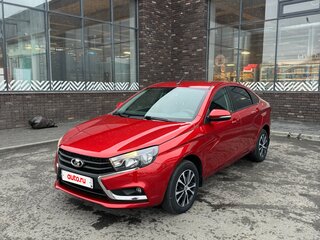 2018 Lada (ВАЗ) Vesta I, красный, 950000 рублей, вид 1