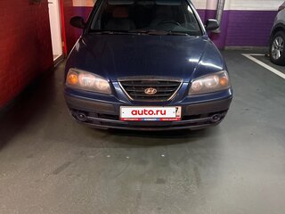 2004 Hyundai Elantra III (XD2) Рестайлинг, синий, 300000 рублей, вид 3