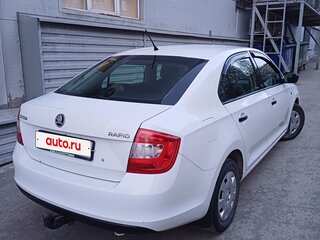 2014 Skoda Rapid I, белый, 790000 рублей, вид 3