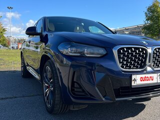 2021 BMW X4 20d II (G02) Рестайлинг, синий, 5900000 рублей, вид 1
