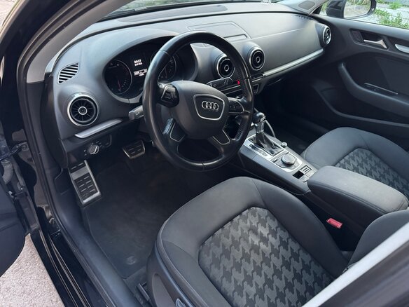 2014 Audi A3 III (8V), чёрный, 1450000 рублей - вид 9