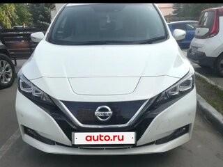 2019 Nissan Leaf II (ZE1), белый, 1750000 рублей, вид 1