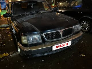 2002 ГАЗ 3110 «Волга», чёрный, 300000 рублей, вид 1