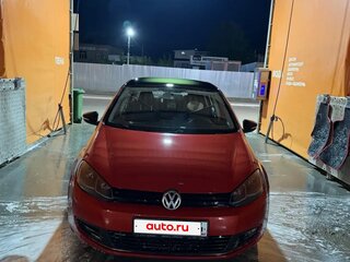 2010 Volkswagen Golf VI, красный, 590000 рублей, вид 1