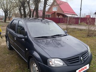 2009 Renault Logan I, серый, 430000 рублей, вид 2