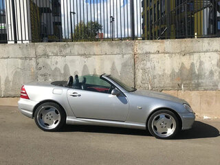 2000 Mercedes-Benz SLK-Класс 230 I (R170), серебристый, 1190000 рублей, вид 4