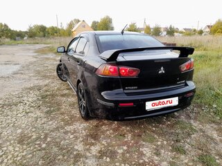 2008 Mitsubishi Lancer X, чёрный, 530000 рублей, вид 5