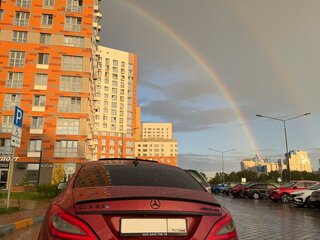 2013 Mercedes-Benz CLS AMG 63 AMG II (W218), красный, 3099000 рублей, вид 3
