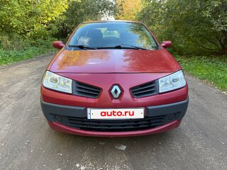 2008 Renault Megane II Рестайлинг, красный, 360000 рублей, вид 2