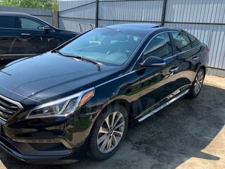 2016 Hyundai Sonata VII (LF), чёрный, 1590000 рублей, вид 2