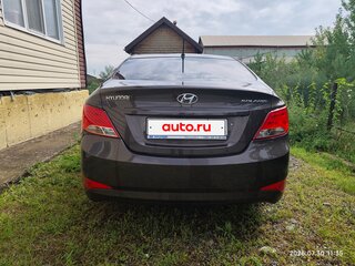 2014 Hyundai Solaris I Рестайлинг, коричневый, 1200000 рублей, вид 5