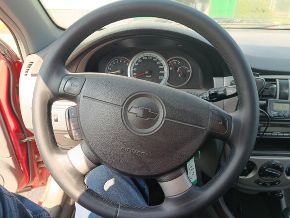 2008 Chevrolet Lacetti I, красный, 360000 рублей - вид 6