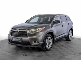 2014 Toyota Highlander III (XU50), серый, 2975000 рублей, вид 1