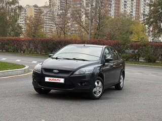 2008 Ford Focus II Рестайлинг, чёрный, 585000 рублей, вид 1
