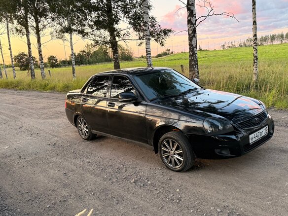 2013 Lada (ВАЗ) Priora I Рестайлинг, синий, 395000 рублей - вид 8