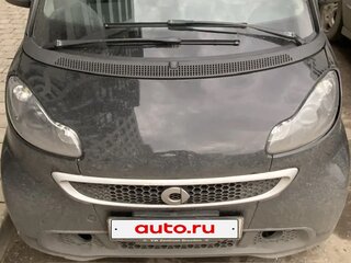 2008 Smart Fortwo II, чёрный, 630000 рублей, вид 1
