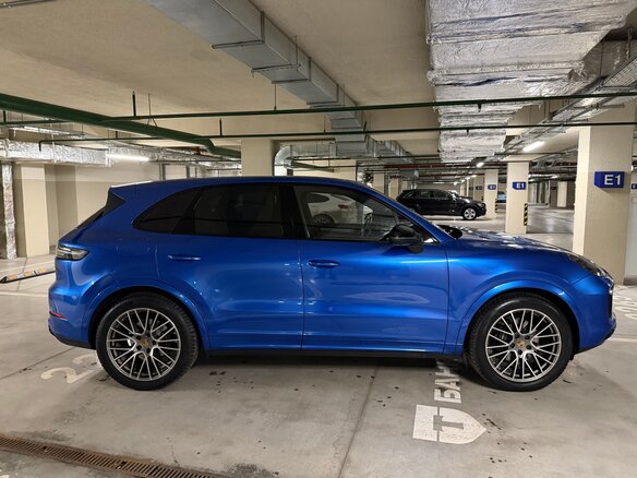 2022 Porsche Cayenne III, синий, 9500000 рублей - вид 17
