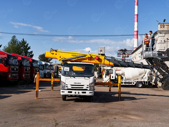 2026 Isuzu Автовышки, жёлтый, 5894688 рублей - вид 9
