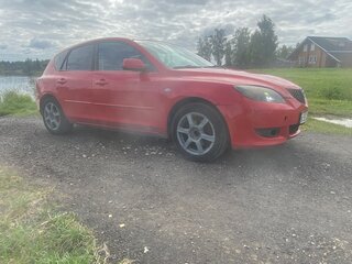 2006 Mazda 3 I (BK) Рестайлинг, красный, 320000 рублей, вид 3