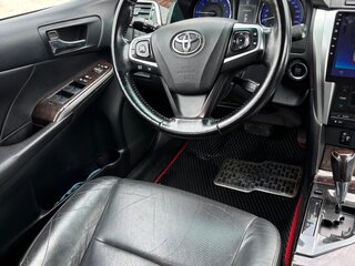 2015 Toyota Camry VII (XV50) Рестайлинг, чёрный, 1600000 рублей, вид 4