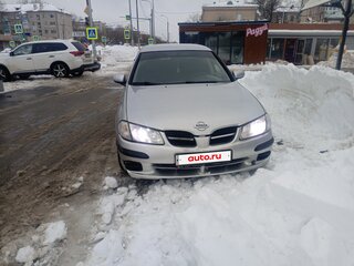 2001 Nissan Almera II (N16), серебристый, 180000 рублей, вид 2