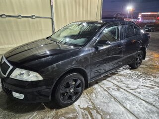 2008 Skoda Octavia II (A5), чёрный, 760000 рублей, вид 2