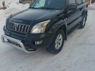 2008 Toyota Land Cruiser Prado 5-speed 120 Series Рестайлинг, чёрный, 2800000 рублей, вид 1