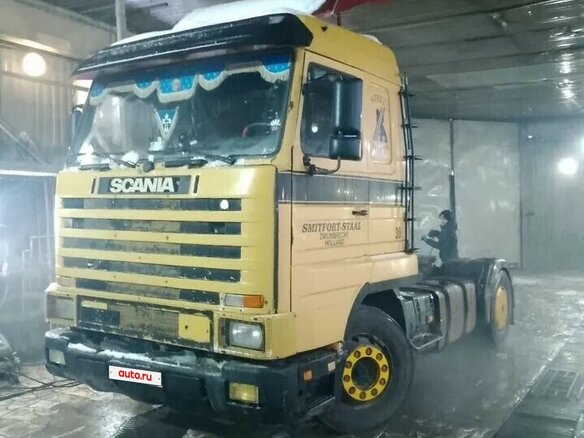 1996 Scania 3-Series, жёлтый, 650000 рублей