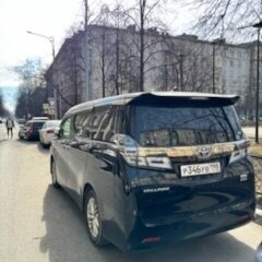 2019 Toyota Vellfire II Рестайлинг, чёрный, 4800000 рублей, вид 3