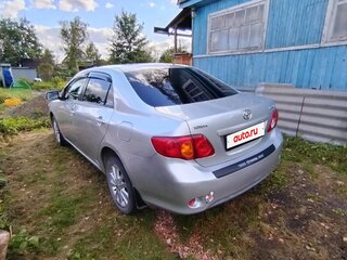 2008 Toyota Corolla AMT X (E140, E150), серебристый, 920000 рублей, вид 4