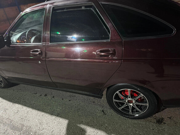 2011 Lada (ВАЗ) Priora I, пурпурный - вид 8