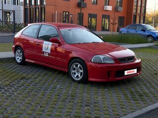 1998 Honda Civic VI, красный, 450000 рублей, вид 3
