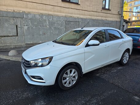 2020 Lada (ВАЗ) Vesta I, белый, 980000 рублей, вид 1
