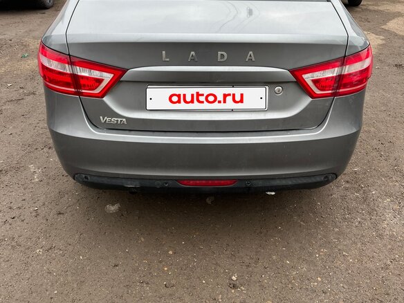 2017 Lada (ВАЗ) Vesta I, серый, 650000 рублей - вид 3