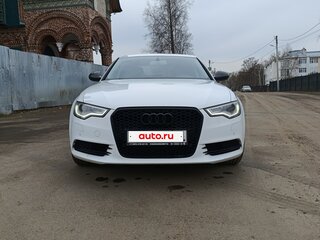 2012 Audi A6 IV (C7), белый, 1595000 рублей, вид 4