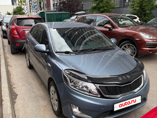 2013 Kia Rio 4-speed III, голубой, 950000 рублей, вид 5