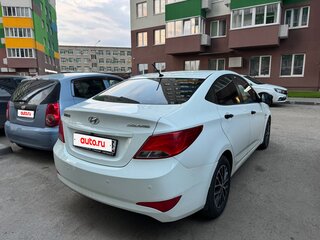 2014 Hyundai Solaris I Рестайлинг, белый, 1070000 рублей, вид 3